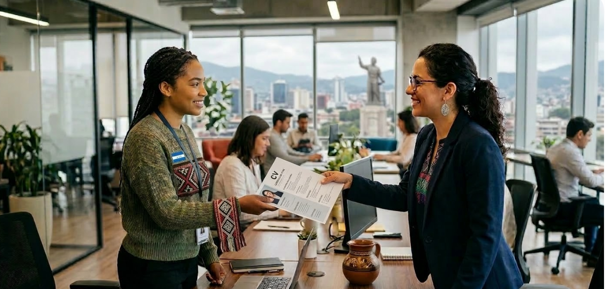 Entrega de documentos y CV